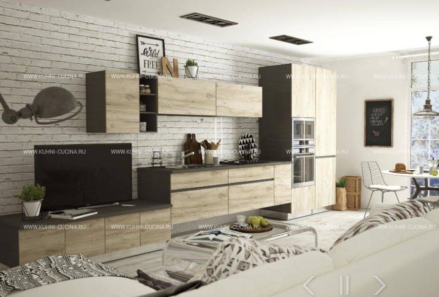 современная кухня fusione в Хабаровске