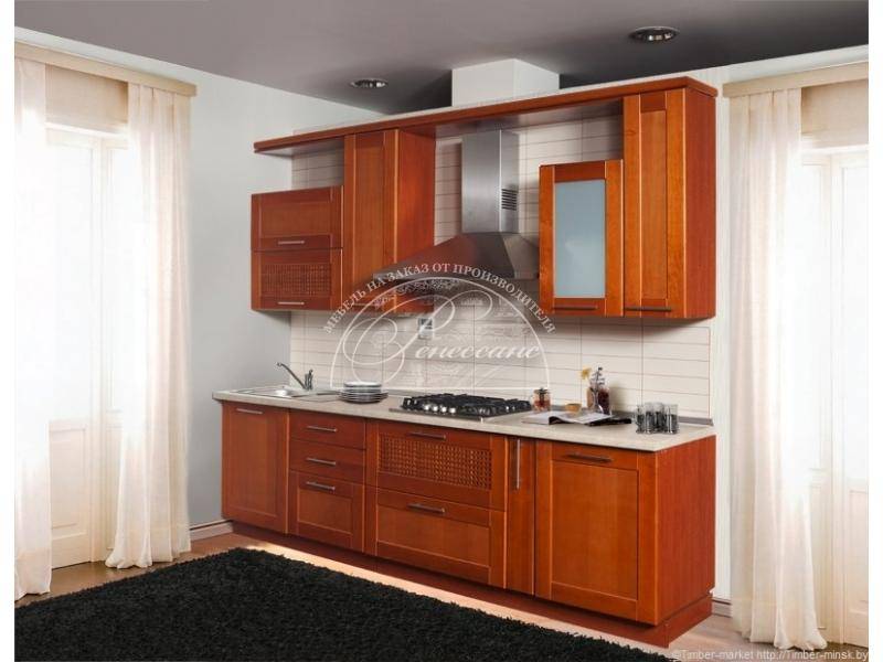 кухня из массива 10 в Хабаровске