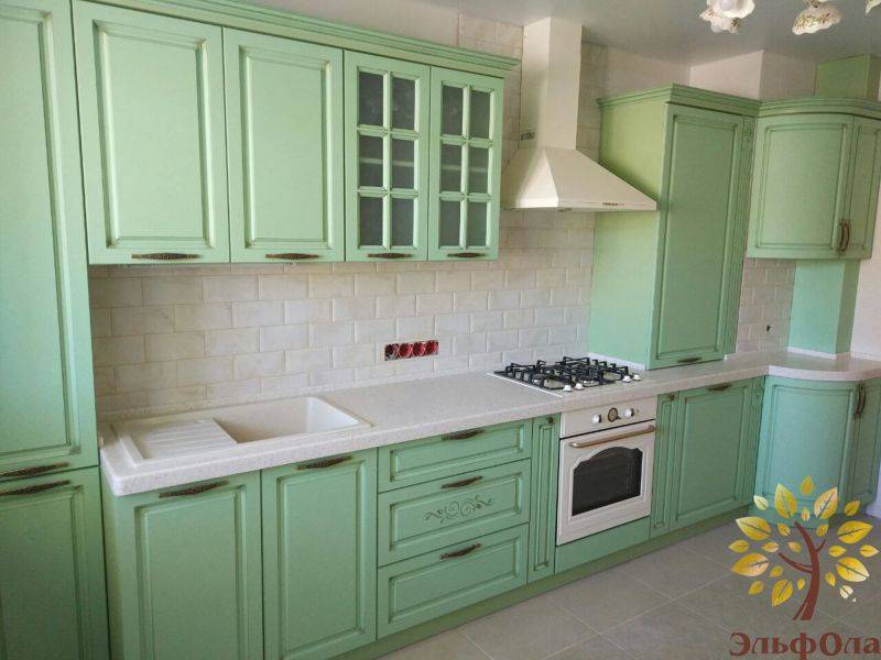 зеленая кухня в Хабаровске