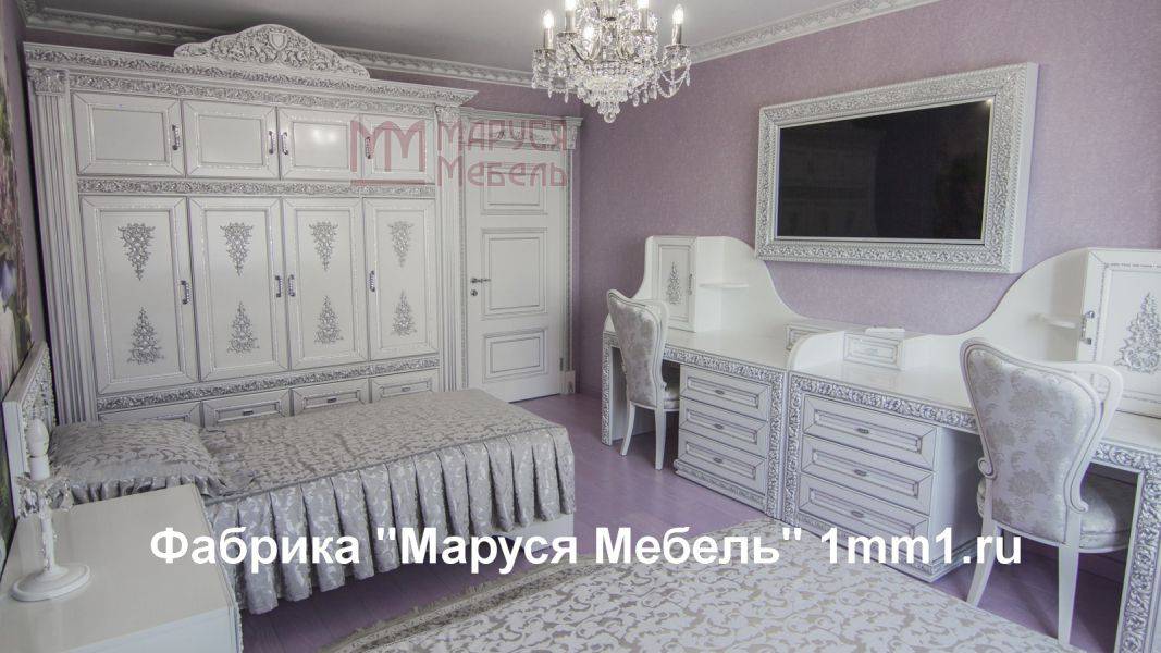 резная детская мебель с кристаллами сваровски в Хабаровске