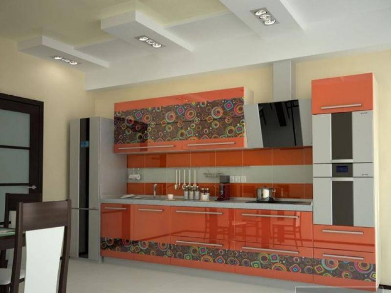 кухонный гарнитур прямой modern в Хабаровске