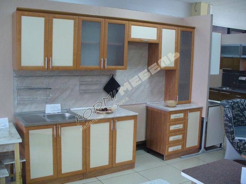 кухонный гарнитур прямой ольха в Хабаровске