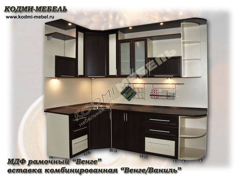 кухонный гарнитур угловой венге в Хабаровске