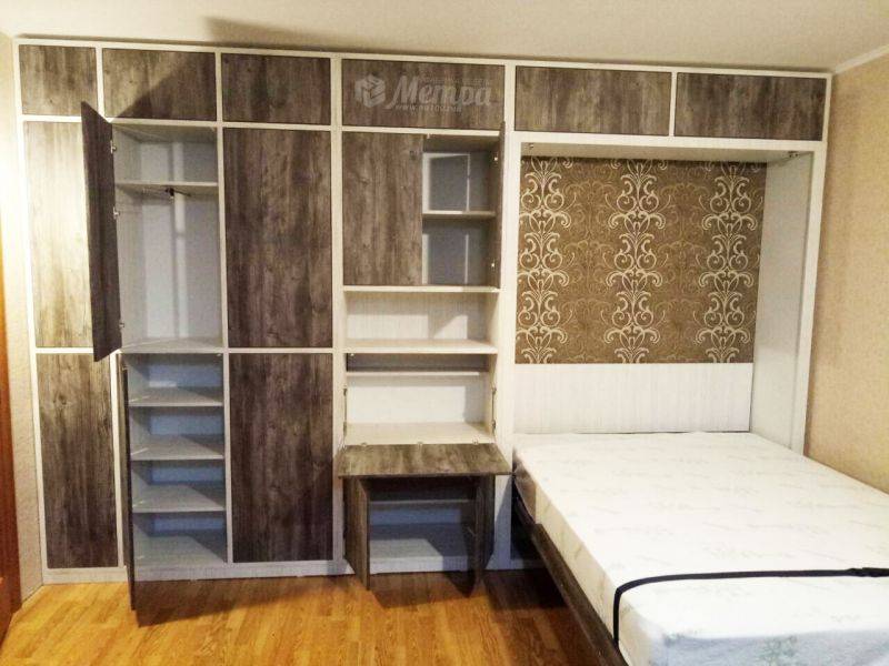 стенка для спальни с откидной кроватью в Хабаровске