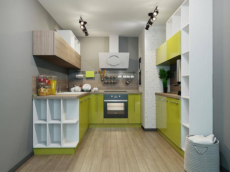 кухонный гарнитур для маленькой кухни оливия small в Хабаровске