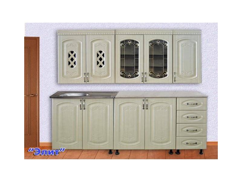 изящная прямая кухня элит в Хабаровске