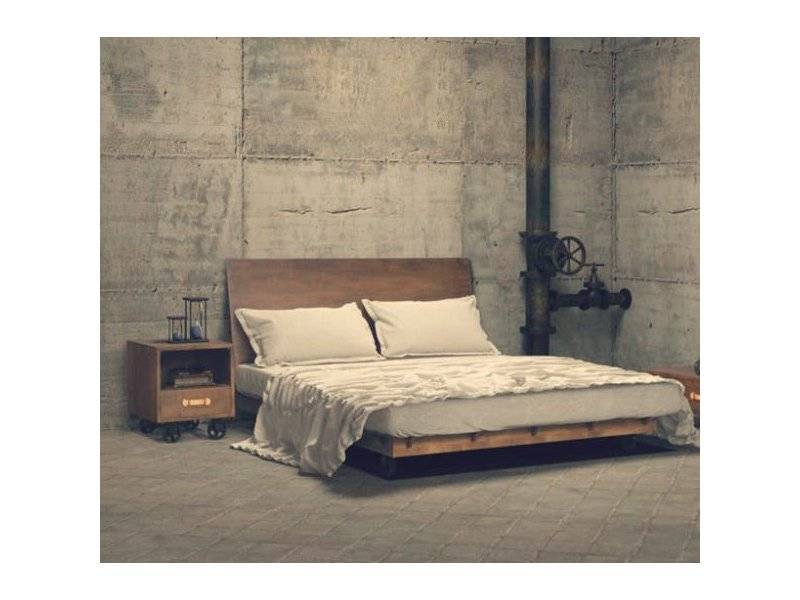 стильная кровать loft адерин в Хабаровске