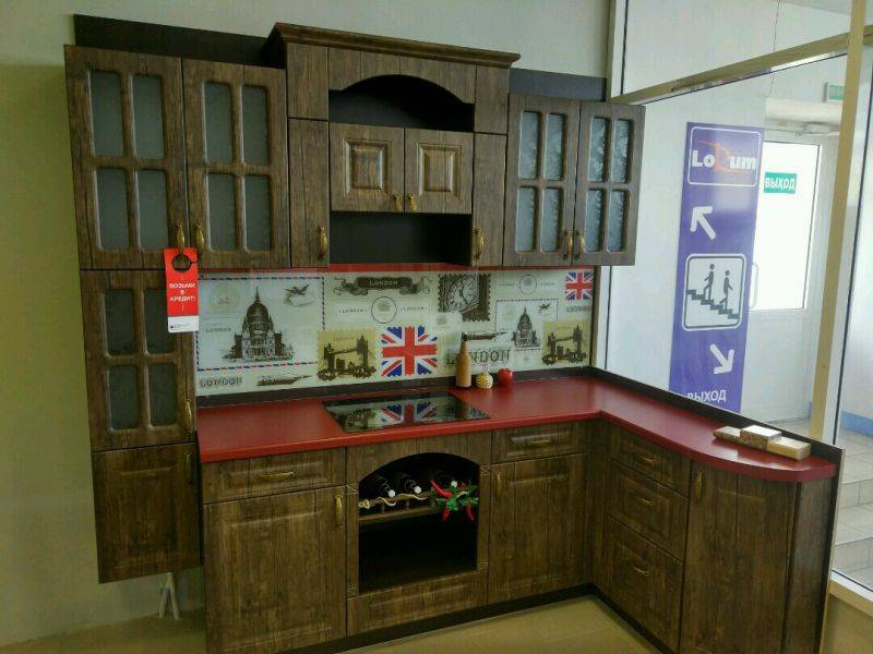 угловая кухня в Хабаровске