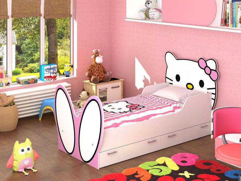 детская кровать hello kitty в Хабаровске