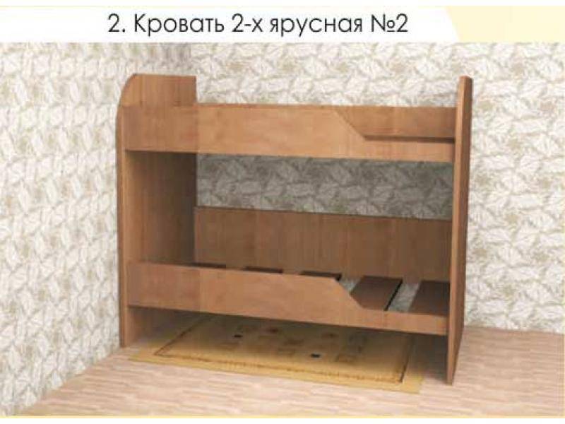 кровать двухъярусная 2 в Хабаровске