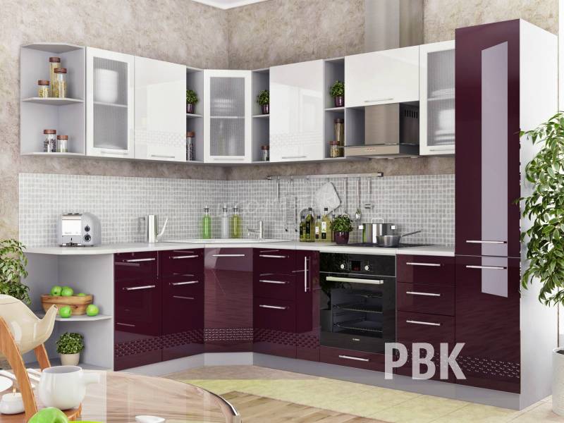 модульная кухня мдф капля в Хабаровске