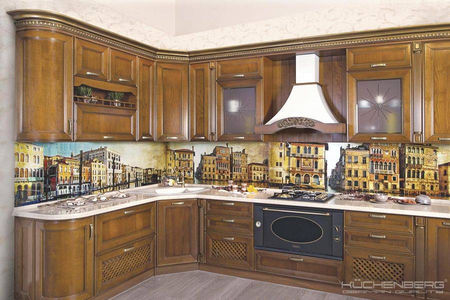 кухня из массива ольхи allegro в Хабаровске