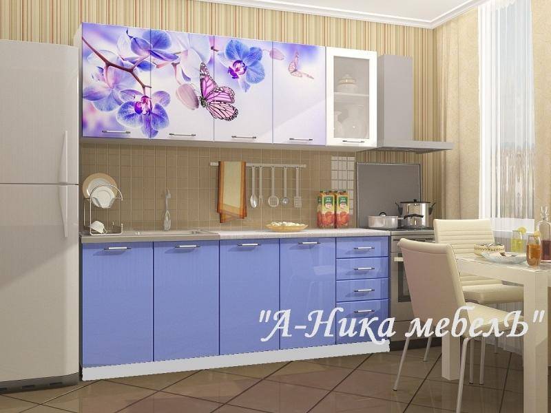 кухня прямая 1.6 метр аника 10 в Хабаровске