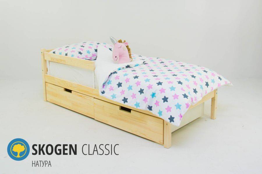 детская кровать skogen classic натура в Хабаровске