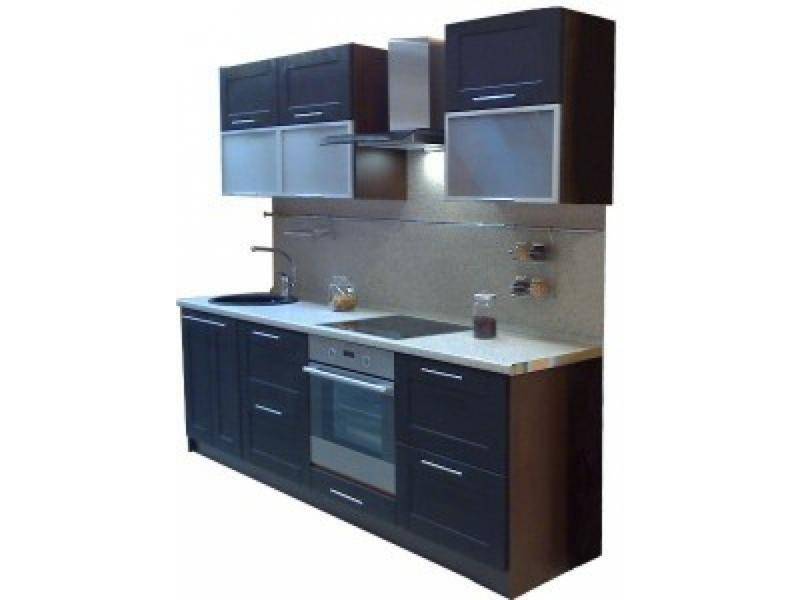 кухонный гарнитур прямой венге в Хабаровске