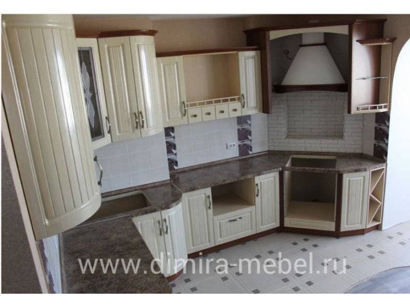 кухня мдф пвх угловая в Хабаровске