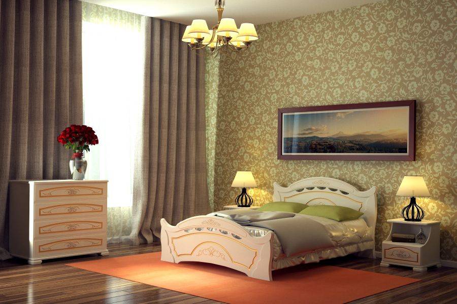кровать в спальню нимфа 2 в Хабаровске