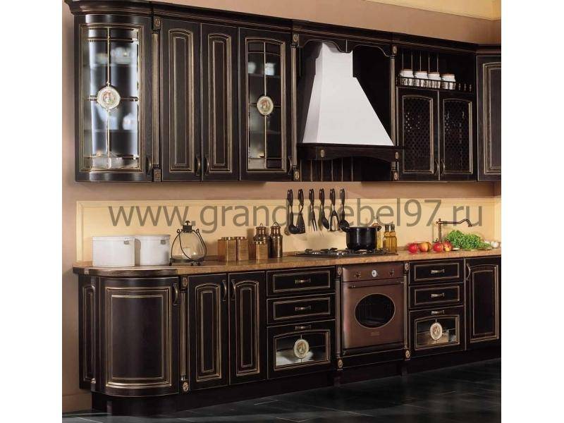 кухня патина 09 в Хабаровске