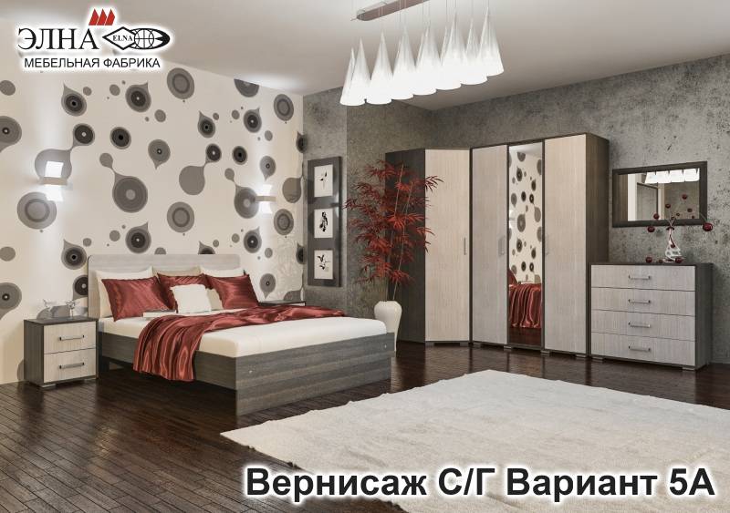спальня «вернисаж» вар. 5а в Хабаровске