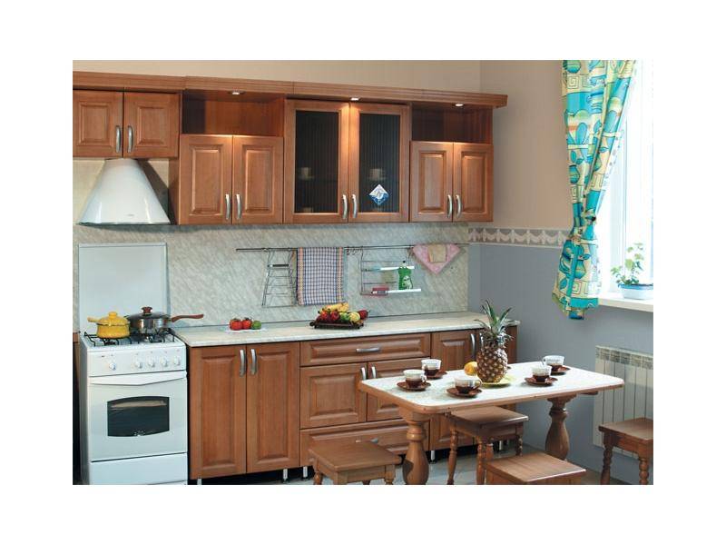 коричневая кухня квадро в Хабаровске