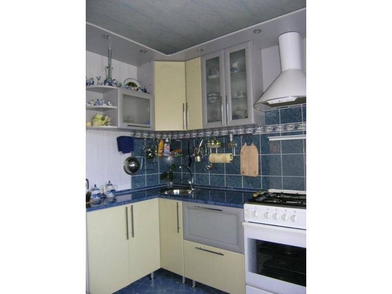 кухня угловая бежевая в Хабаровске