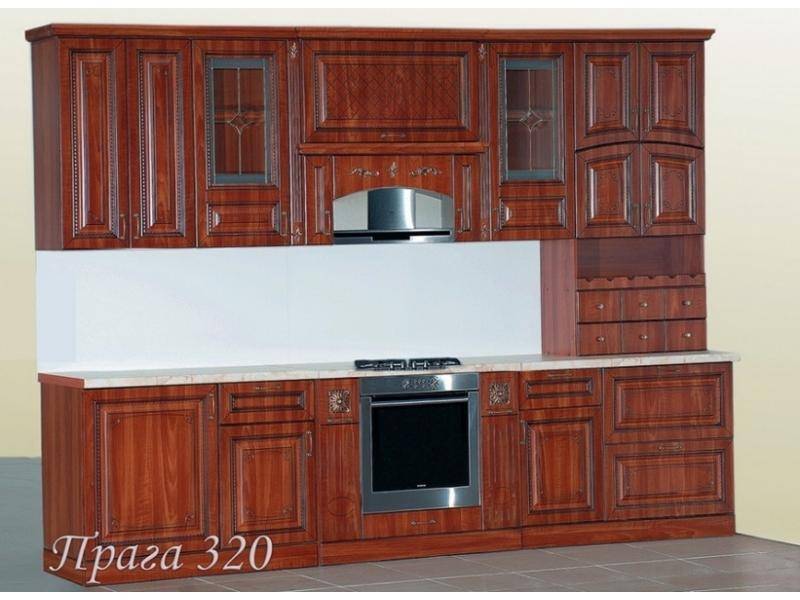 коричневая кухня прага в Хабаровске