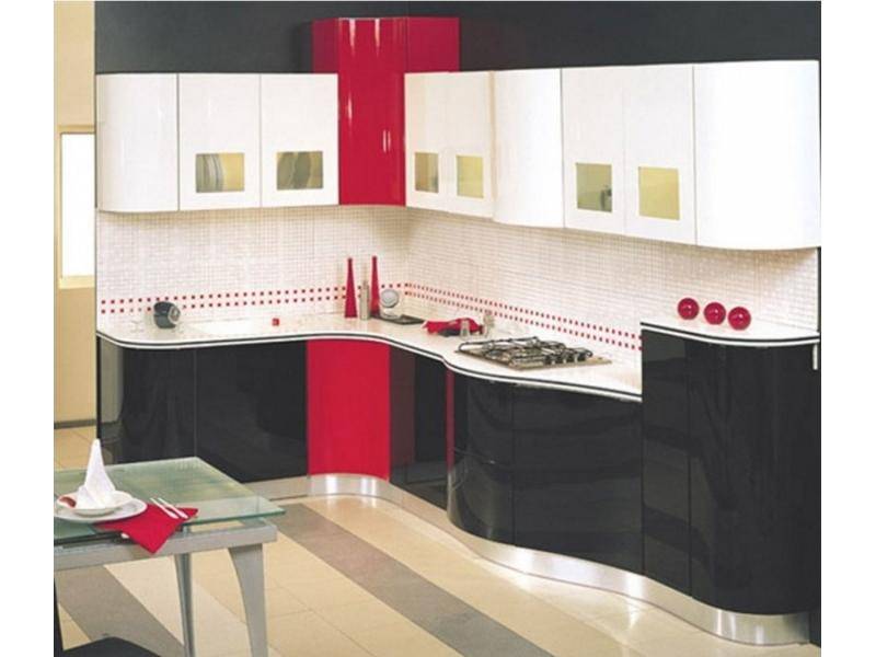 современная угловая кухня в Хабаровске