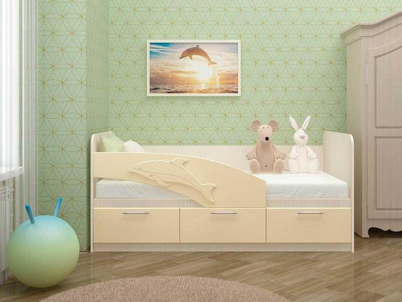 кровать детская дельфин в Хабаровске
