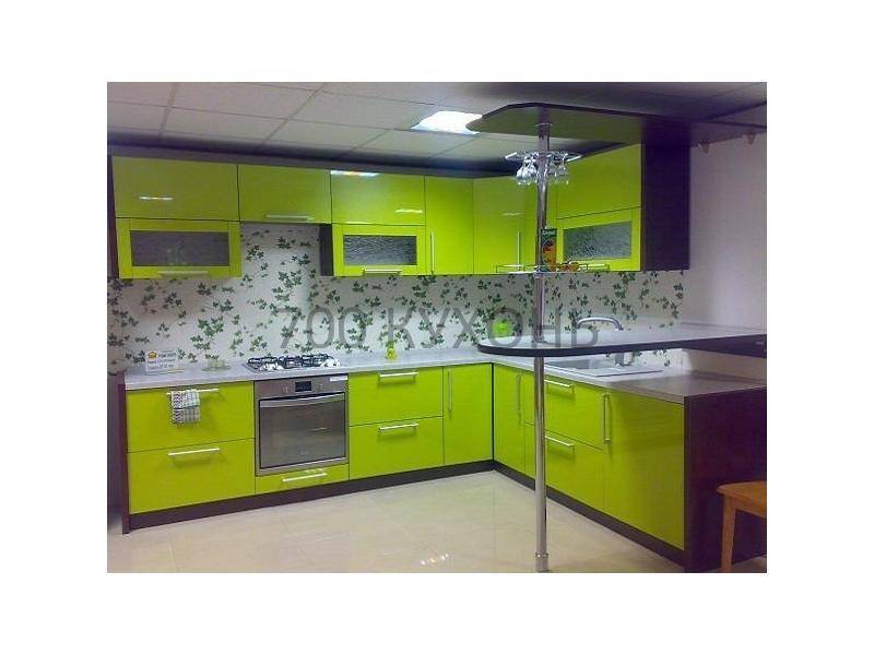 кухонный гарнитур с барной стойкой в Хабаровске