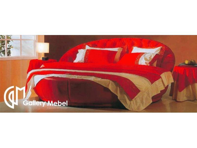 красная кровать letto rotondo 05 в Хабаровске
