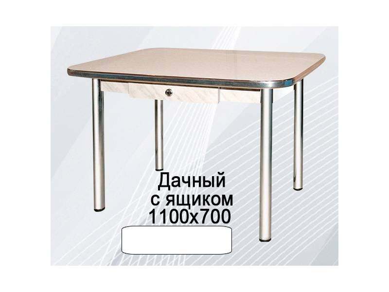 стол обеденный дачный с ящиком в Хабаровске