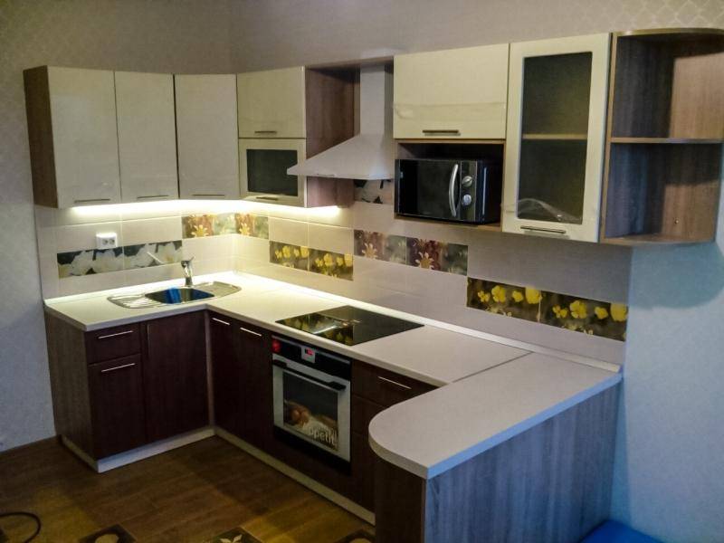 угловая кухня в Хабаровске