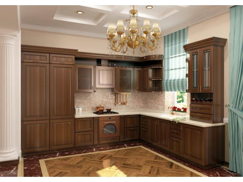 кухня угловая беатрис классика в Хабаровске