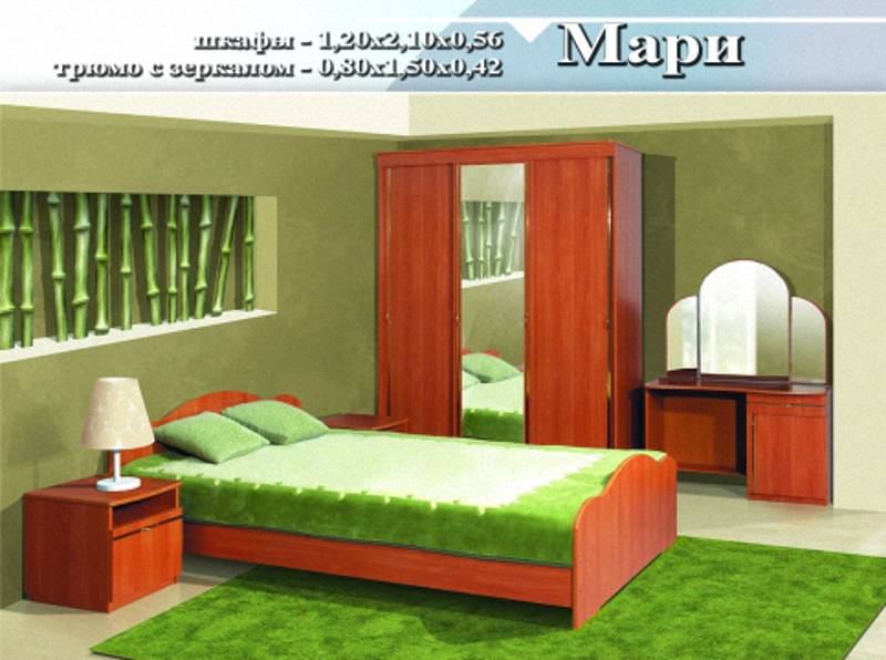 спальный гарнитур «мари» в Хабаровске
