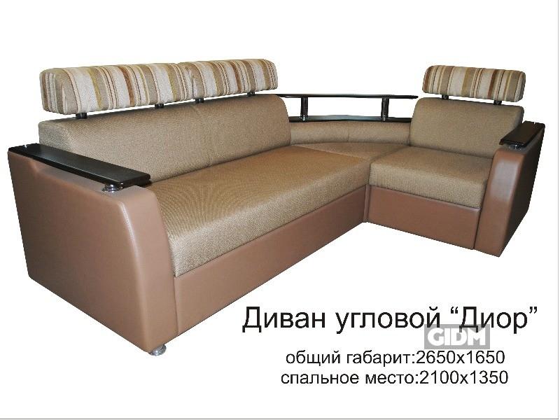 угловой диван с полкой дион в Хабаровске