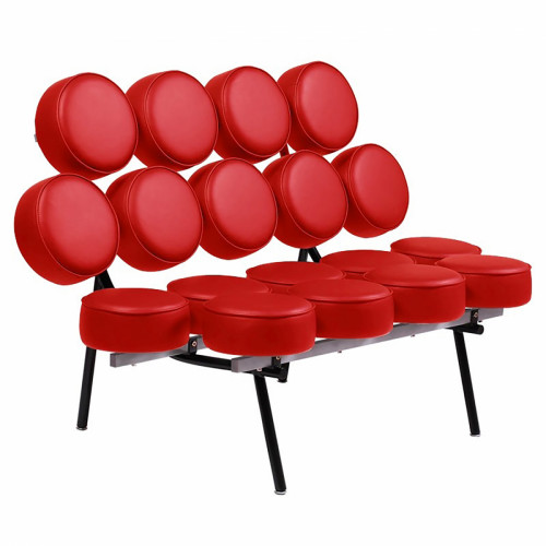 диван marshmallow sofa прямой красный в Хабаровске