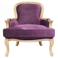 кресло diesta velvet фиолетовое в Хабаровске