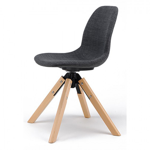 стул tapizado patchwork (eames style) черный в Хабаровске