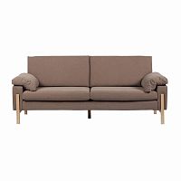 диван como sofa прямой коричневый в Хабаровске