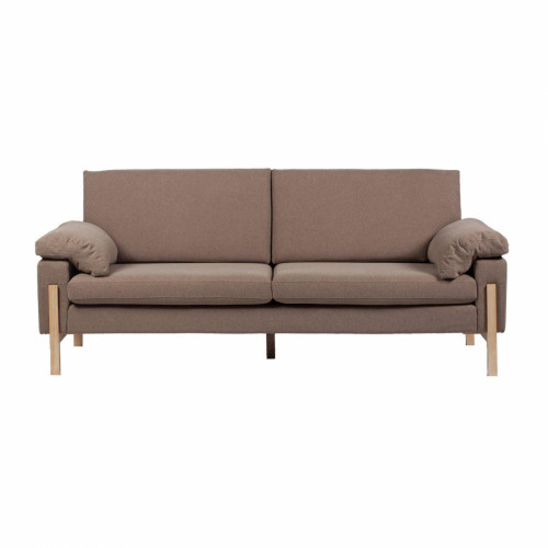 диван como sofa прямой коричневый в Хабаровске