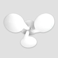 потолочная светодиодная люстра ambrella light orbital cloud fc22/3 wh 108w d720 в Хабаровске