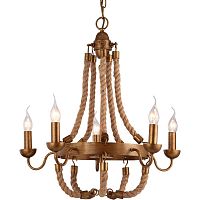 подвесная люстра arte lamp amaca a8957lm-5bz в Хабаровске