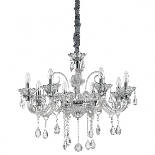 подвесная люстра ideal lux colossal sp8 trasparente в Хабаровске