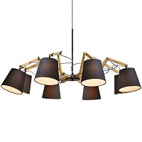 подвесная люстра arte lamp pinoccio a5700lm-8bk в Хабаровске