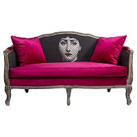 диван «вуаль руж» fornasetti прямой розовый в Хабаровске