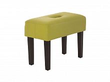 табурет мягкий handy (категория ткани ii) (кожа domus оливковый (kiwi)) в Хабаровске