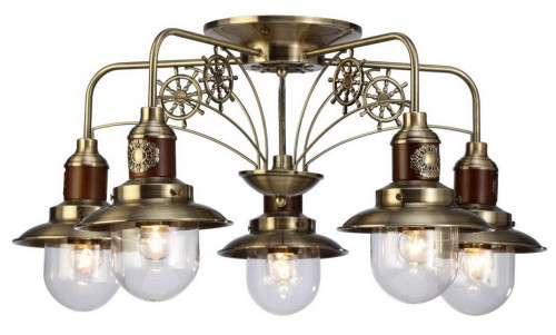 потолочная люстра arte lamp sailor a4524pl-5ab в Хабаровске