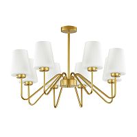 подвесная люстра lumion olivia 3791/8c белая в Хабаровске
