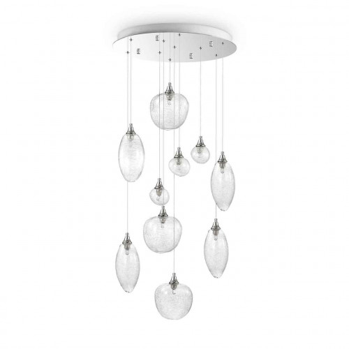 подвесная люстра ideal lux baco sp10 cromo в Хабаровске