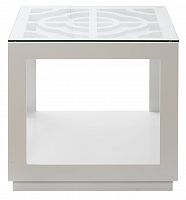 стол журнальный mark 60*60*60 белый в Хабаровске